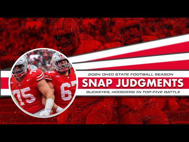 Snap Judgments: Ohio State smothers Indiana, turns focus to Michigan after top-five battle