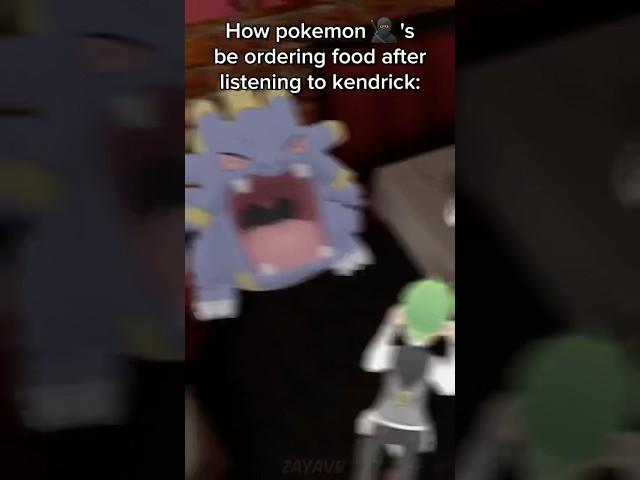 When Pokémon ’s listen to Kendrick: