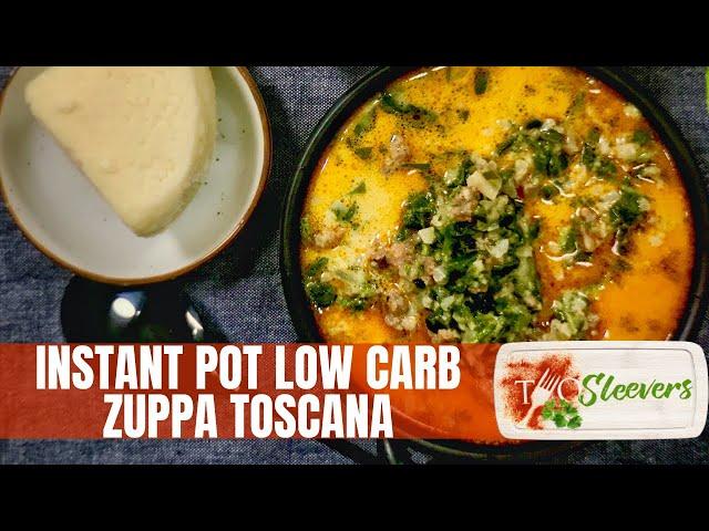 Instant Pot Low Carb  Zuppa Toscana | Pressure Cooker Recipe