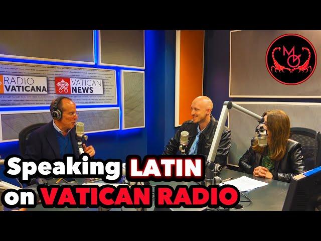 Vatican Priest Speaks Latin with American on the Radio ️