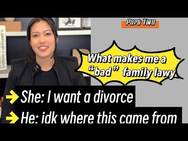 Family lawyer interview part 2: what makes me a “bad” family lawyer