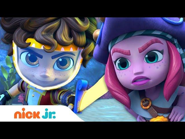 Santiago of the Seas | Escarlata La Pirata Enchants Santi & His Crew! | Nick Jr.