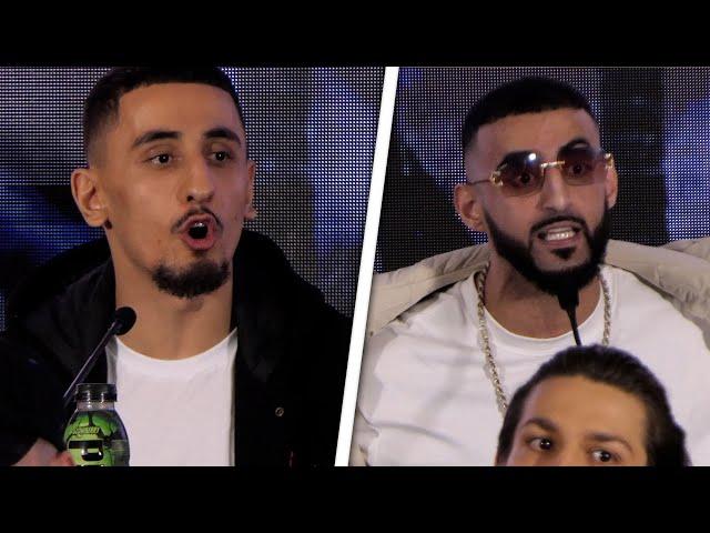 HEATED!! AnEsonGib vs Slim Albaher • FULL PRESS CONFERENCE • MISFITS BOXING & DAZN