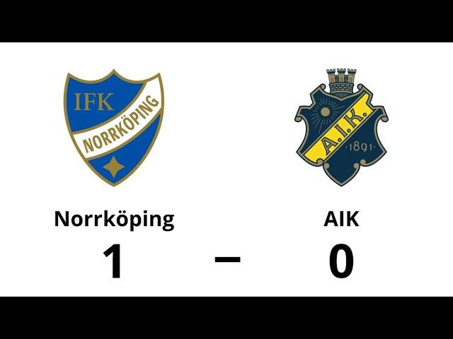 IFK Norrköping - Aik (1-0) | Allsvenskan Höjdpunkter