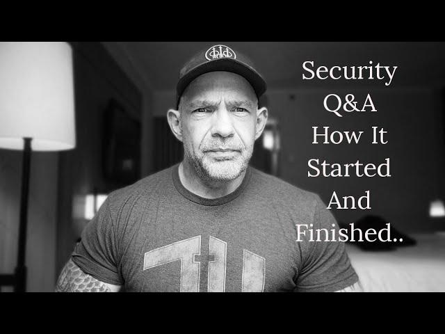 Security Q&A - How It started and ended...