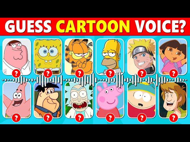 Guess the Cartoon Voice Quiz