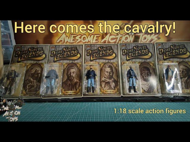 Dime Novel Legends 1:18 scale wild west cavalry action figures. Very cool indeed!