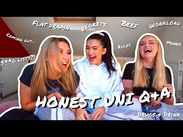 UNI Q&A! | FIRST YEAR, FRESHERS, ADVICE & WHAT IT'S REALLY LIKE?!? *exposed*