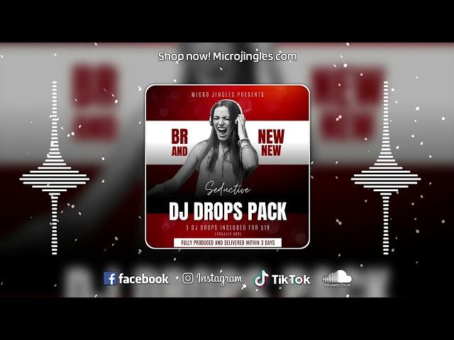 Brand new & spicy female DJ Drops pack - 2023 Edition