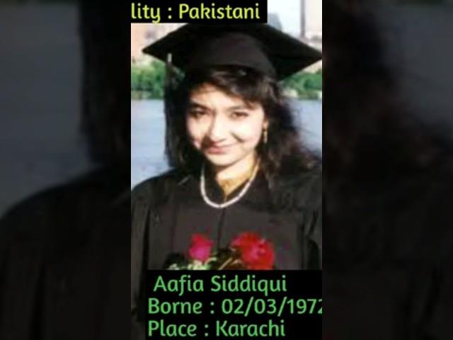 Aafia Siddiqui Pakistani professional Doctor #aafiasiddiqui