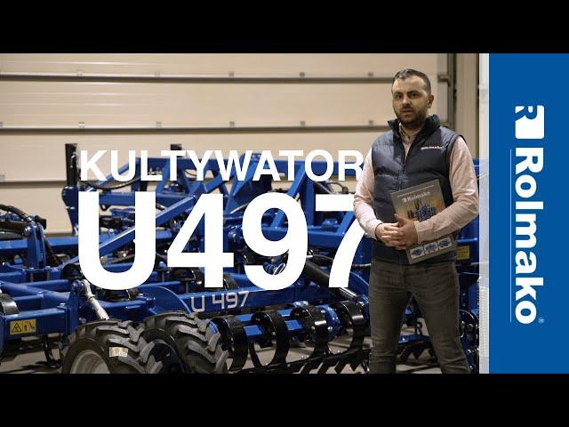 Rolmako specialists on tillage machines –Rolmako U497 LONG universal cultivator