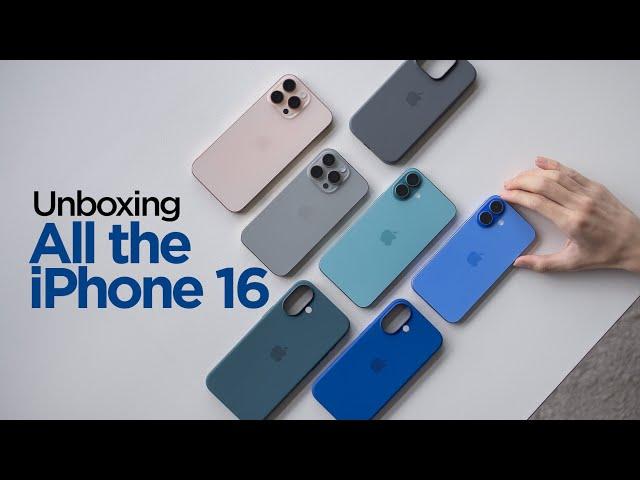 Unboxing iPhone 16, 16 Plus, 16 Pro & 16 Pro Max! | smashpop