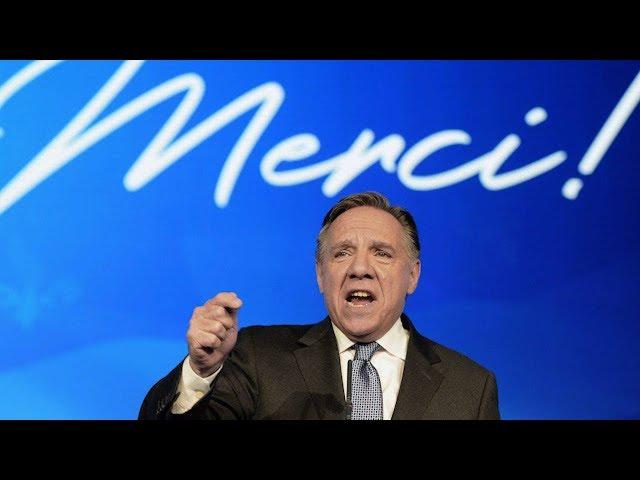Legault and the Coalition Avenir Quebec easily win election