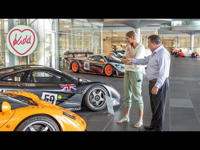 McLaren CEO Zak Brown gives me a tour of the famous MTC Boulevard! | Kidd in a Sweet Shop | 4K