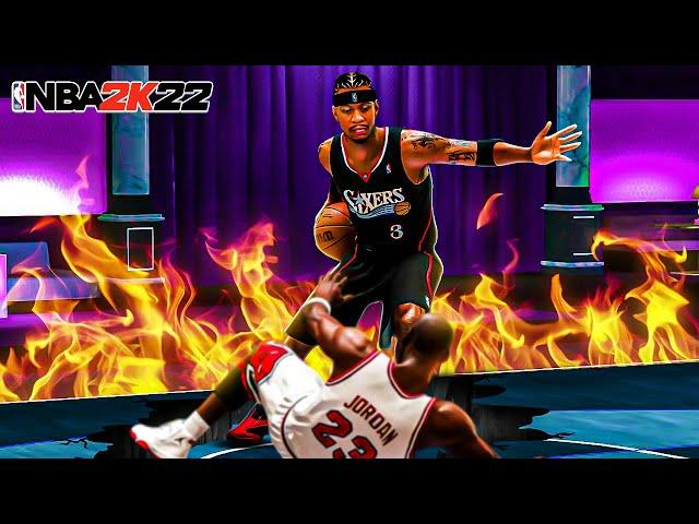 LEGEND ALLEN IVERSON "2-WAY SHOT CREATOR" BUILD EMBARRASSING ANKLE BREAKERS (NBA 2K22)