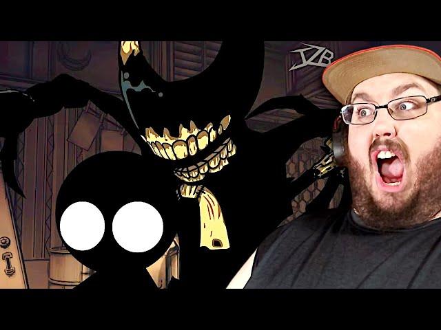 Stickman vs Bendy and the Dark Revival Chapter 2 | Animation REACTION!!!