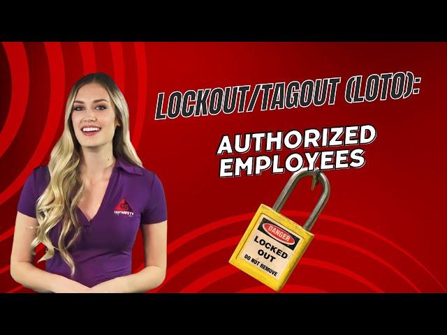 Lockout/Tagout (LOTO) Safety: Training and Procedures for Authorized Employees #toolboxtalk #loto