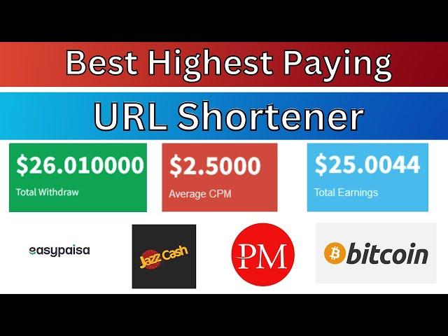 Best Highest Paying URL Shortener 2023 | Without Investment | 400 Rs Daily | Online Earning Pakistan