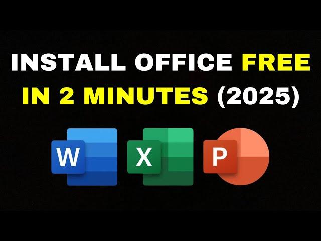 How to Download and Install Microsoft Word/Office for Free on PC/Laptop (Windows 10/11) 2025