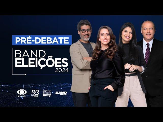 [AO VIVO] Pré-Debate na Band (1º Turno)