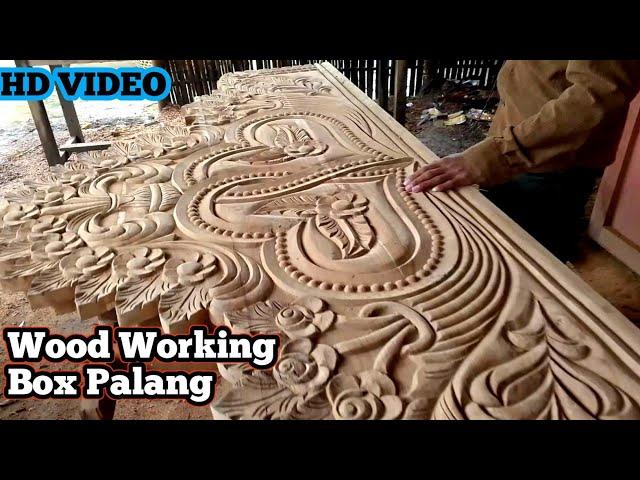 Wood Working Box Palang Wood Carving Design Best Tutorial Video Ajmat Mansuri