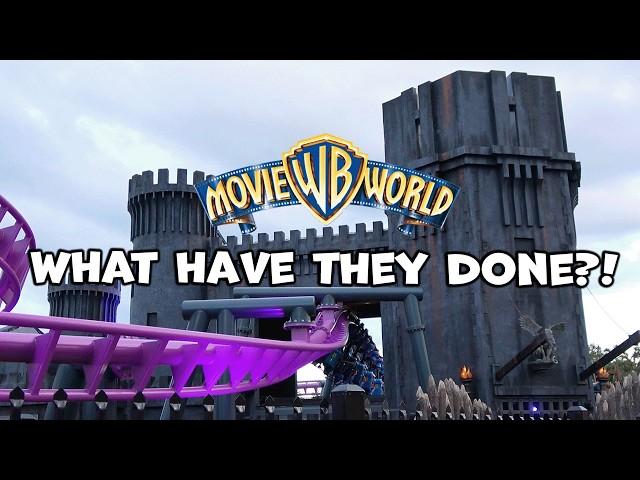 What has Movie World DONE to Wild West Falls? | Park Update