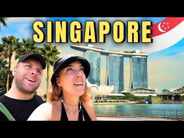 First Impressions of SINGAPORE!  This the Best City in the World