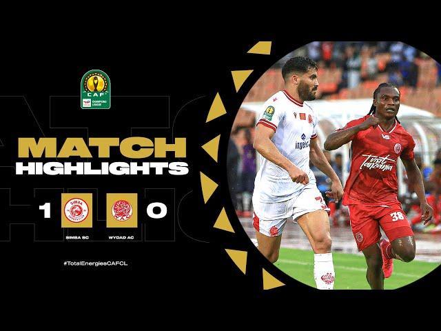 HIGHLIGHTS | Simba SC  Wydad AC | Quarter-Finals 1st Leg | 2022/23 #TotalEnergiesCAFCL