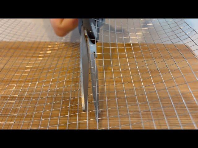 SATINIOR 2 Sheets 1 4 Inch Wire Metal Mesh Chicken Wire Net for Craft Work