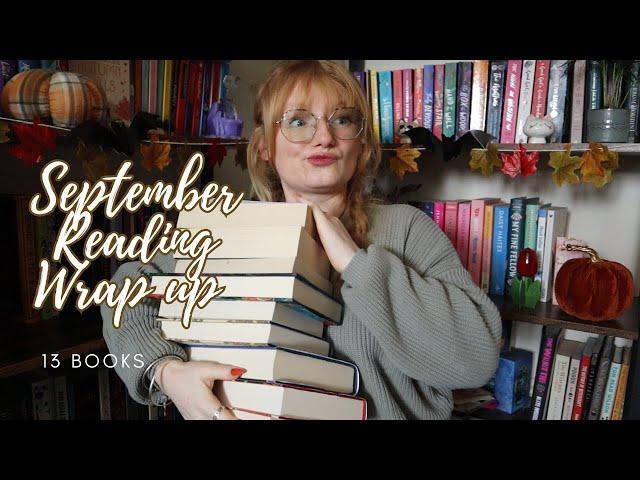 September Reading Wrap Up ~ Fantasy, Romance & more