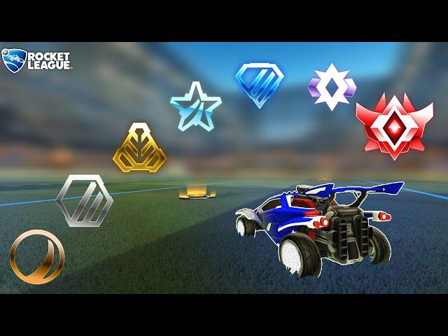 JUEGO EN TODOS LOS RANGOS EN 1 DIA EN ROCKET LEAGUE