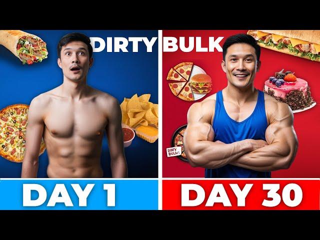 DIRTY BULKING For 30 DAYS |डर्टी बल्किंग के फायदे|