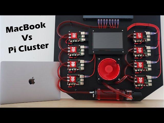 Can My Water Cooled Raspberry Pi Cluster Beat My MacBook?