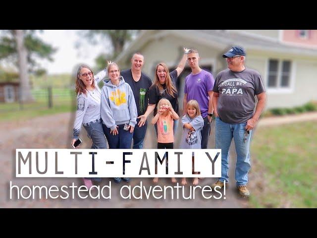 Meet Everyone On Our Large MULTI FAMILY Homestead! | Seed To Table Farms Channel Trailer