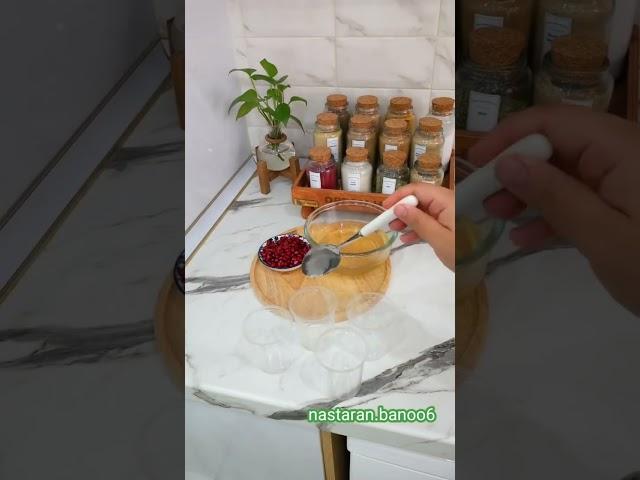 ژله لیوانی چند رنگ، مخصوص شب یلدا#آموزش دسر