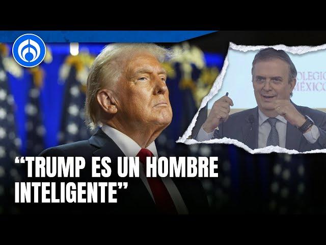 Marcelo Ebrard responde a Trump: "México no es patio trasero de EU"