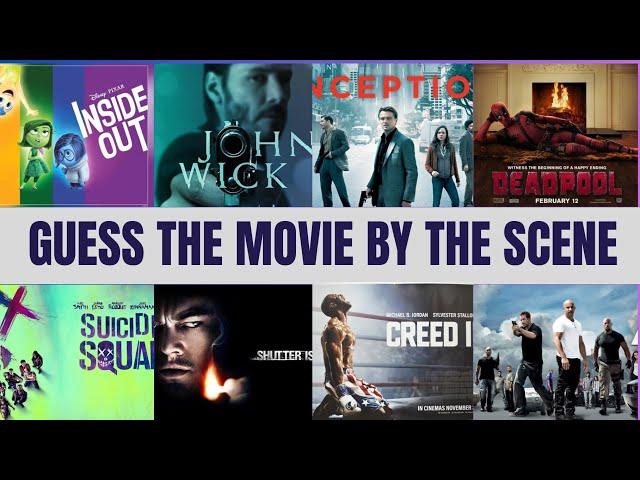 Guess the Movie | Guess the Movie by the Scene | Movie Quiz