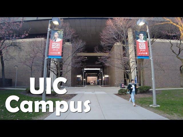 University of Illinois Chicago | UIC | 4K Campus Walking Tour