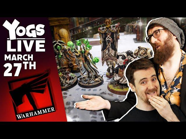 Hammers of War: Live Tabletop Gaming with Tom & Ben!