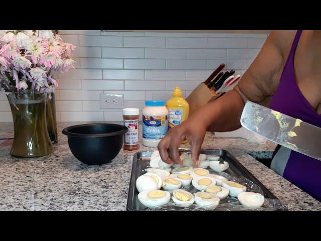 Angelic Deviled Eggs 