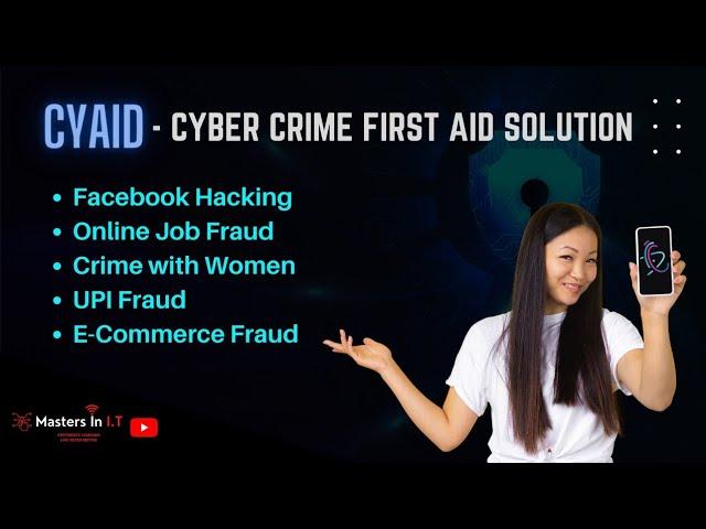 Cyaid - One stop cyber crime solution application | Cyaid Tutorial In Hindi