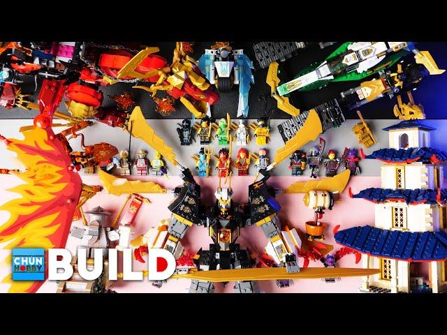 LEGO Speed Build! ALL NINJAGO Dragons Rising 2024 Sets Compilation 2!! | LEGO NINJAGO | Beat Build