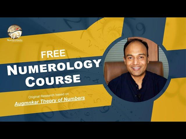 Free Numerology Course | Complete Course Recording | #NumeroVastu | Nitin Gupta | #numerologycourse