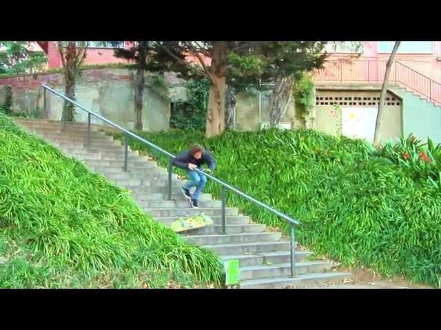 Jart Skateboards - Adrien Bulard feeble grind