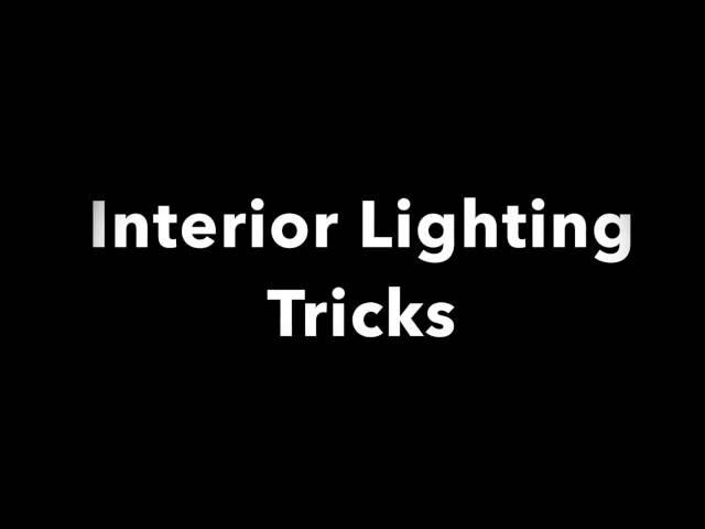 Cirrus Interior Lighting Tricks