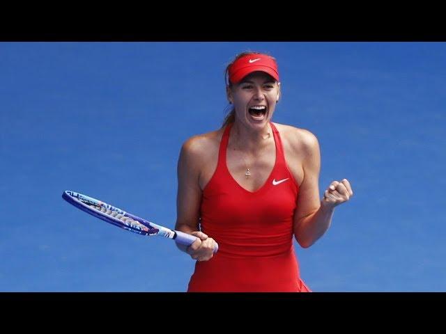 Maria Sharapova vs Ekaterina Makarova AO 2015 Highlights