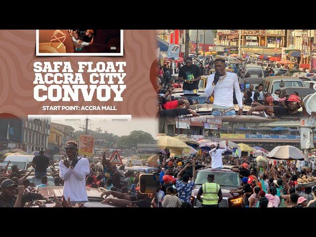 Shatta Wale SAFA Float Accra City Convoy 3