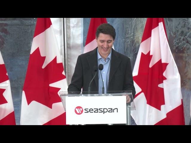 Remarks at the launch celebration and naming ceremony for HMCS Protecteur