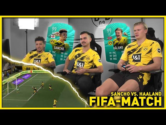 "Oh my god, what a goal?!" | Haaland vs. Sancho | FIFA 21