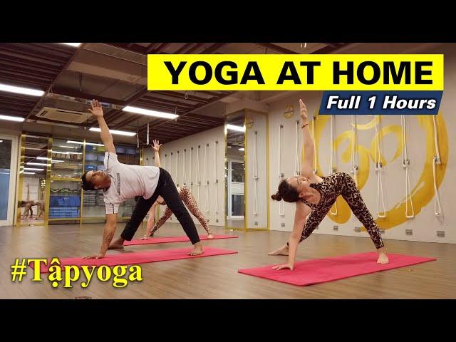 Full 1 Hour Yoga Flow For Beginner - Yoga At Home | Yograja Tập Yoga | Yoga vietnam